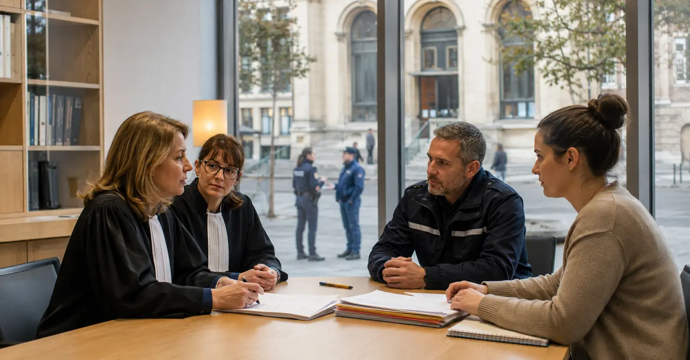 Professionnels de la justice et citoyens réunis autour d’un dossier